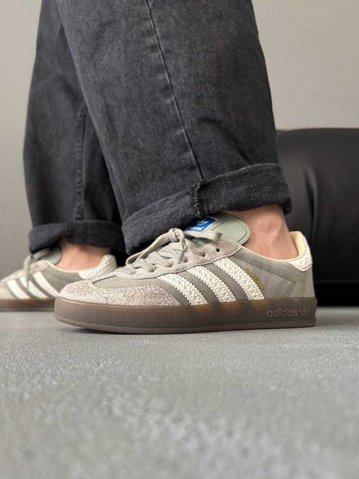 Кросівки Adidas Gazelle Beige/White premium