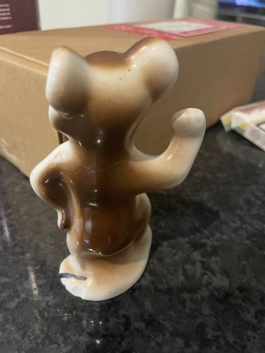 Статуетка , фігурка олімпіада 80 ведмідь Динамо , СРСР ПОЛОНЕ 1-с