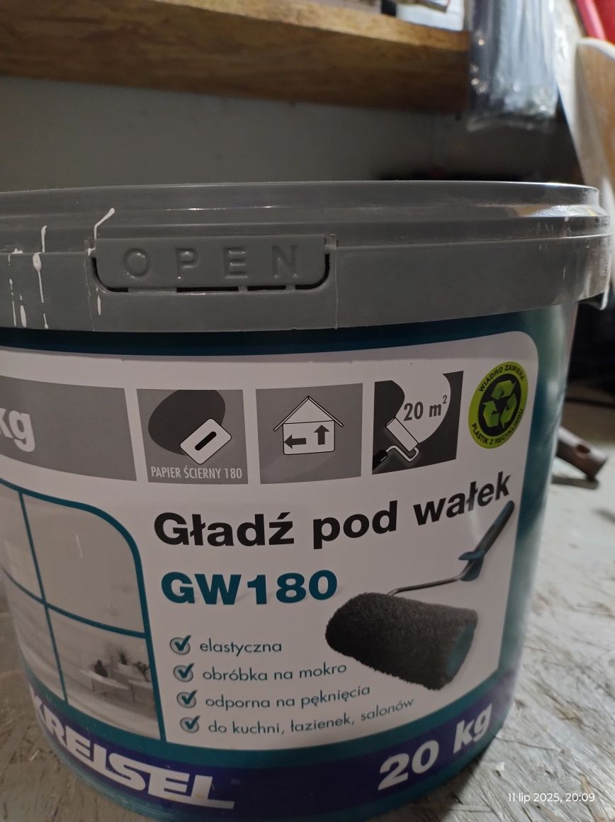 Gładź pod wałek do ścian