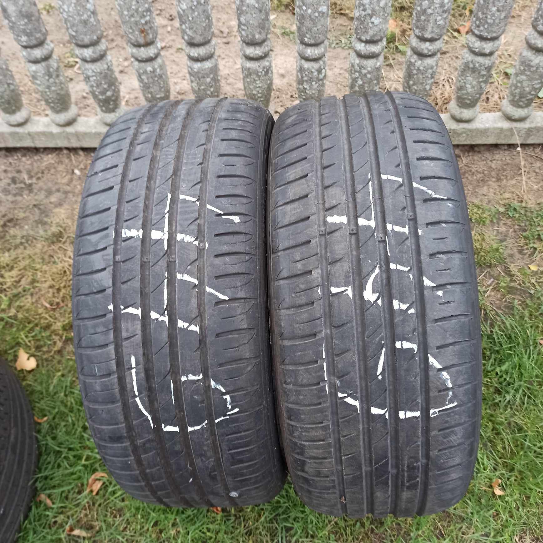 2 opony letnie Hankook 205/50 16, 6,5mm. Możliwy montaż