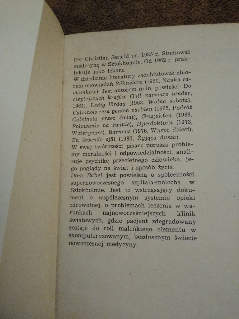 Per Christian Jersild Dom Babel