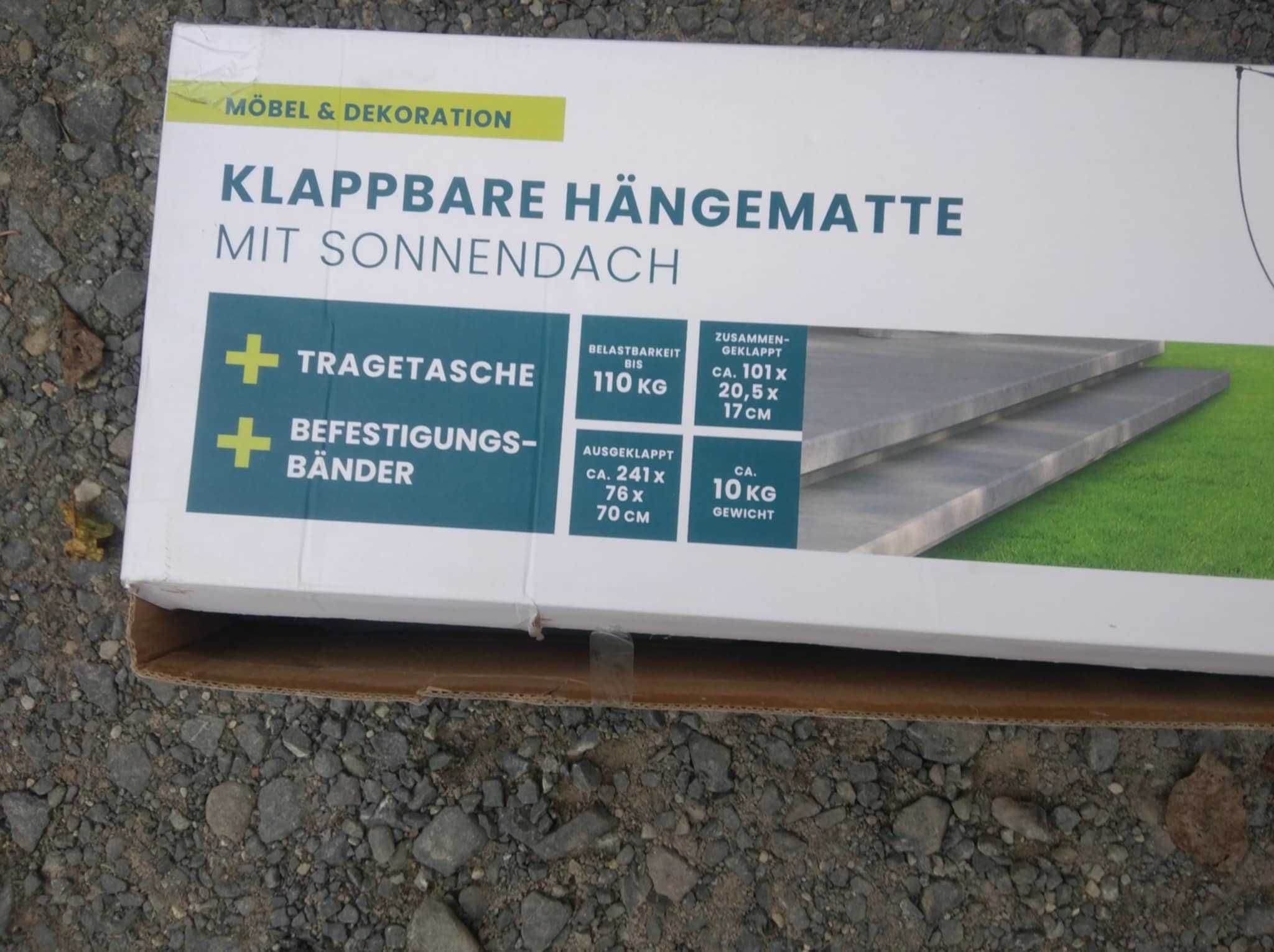 Hamak ogrodowy , zewnętrzny