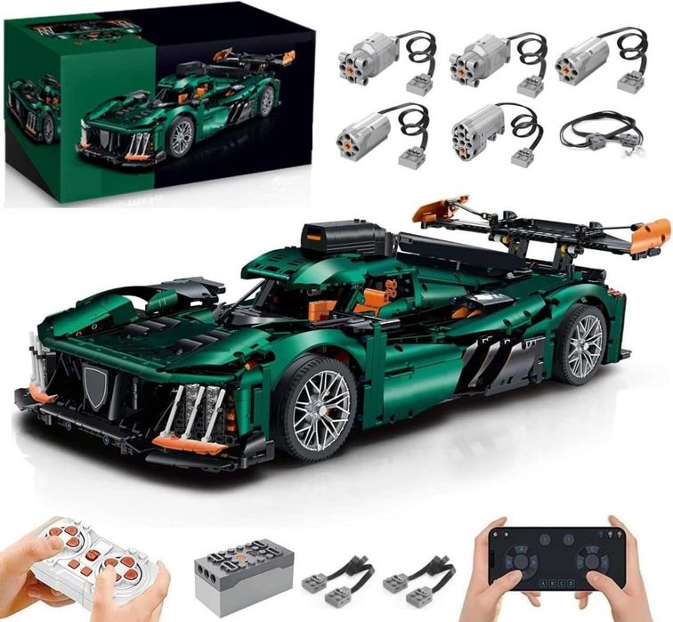 ‼️На радіокеруванні‼️Конструктор Technic Peugout 9X8. 3986 дет.