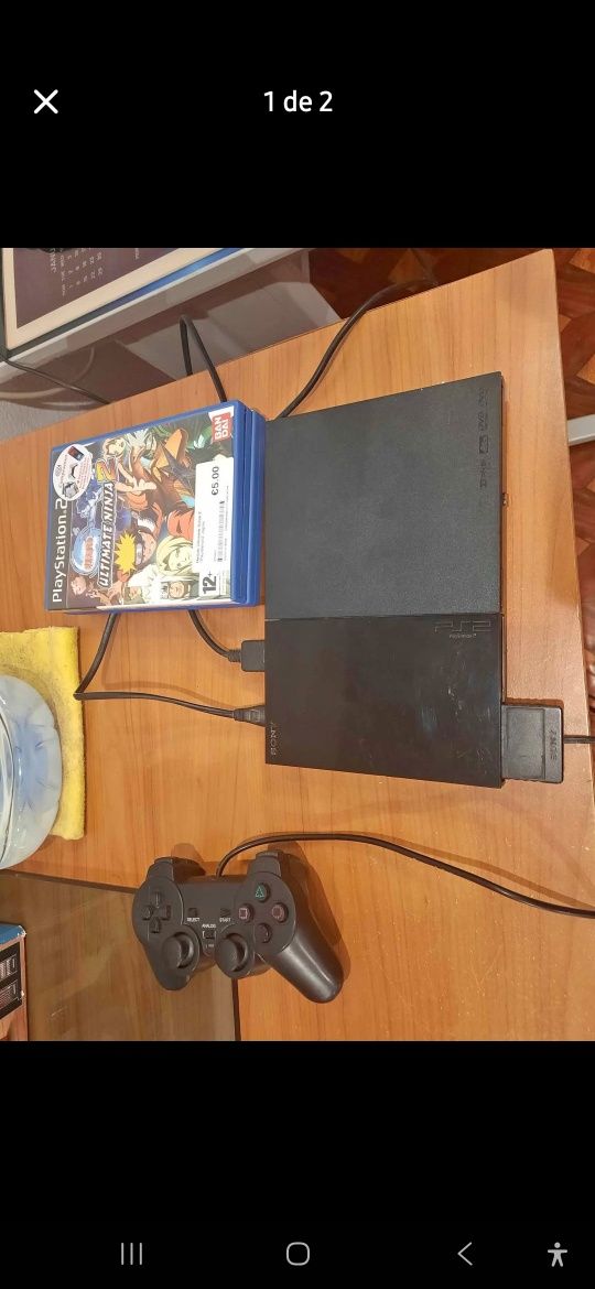 Playstation 2 Slim + 01 Controle