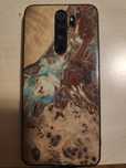 Obudowa drewno epoksyda custom Xiaomi redmi note 8 pro