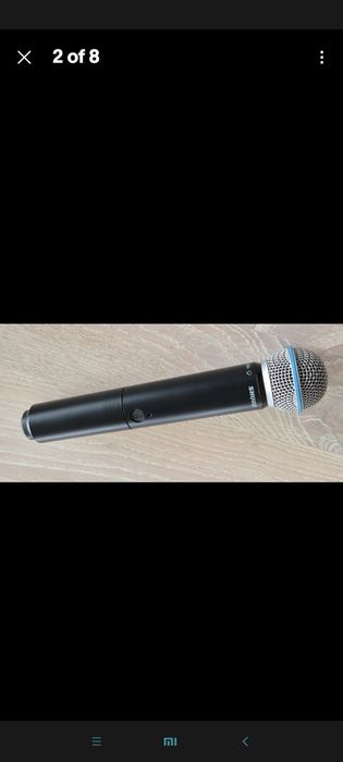 Радіосистема Shure blx24/beta 58 s8