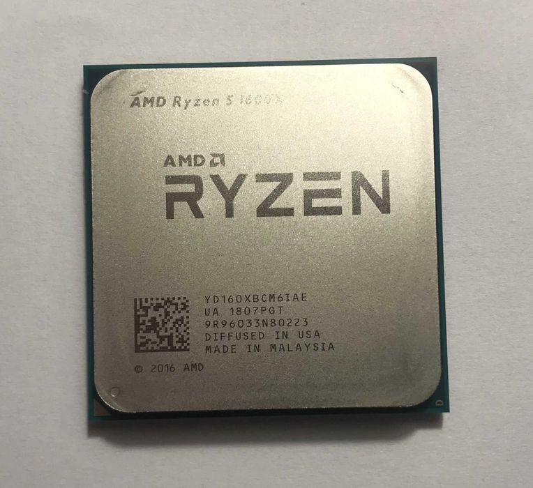 Процессор Ryzen 5 1600x