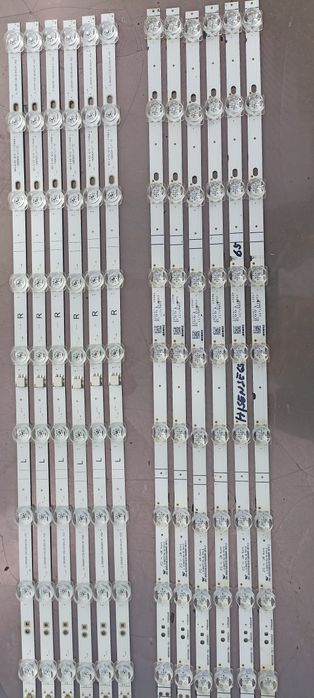 Barras de leds para TV Hisense de 65 polegadas