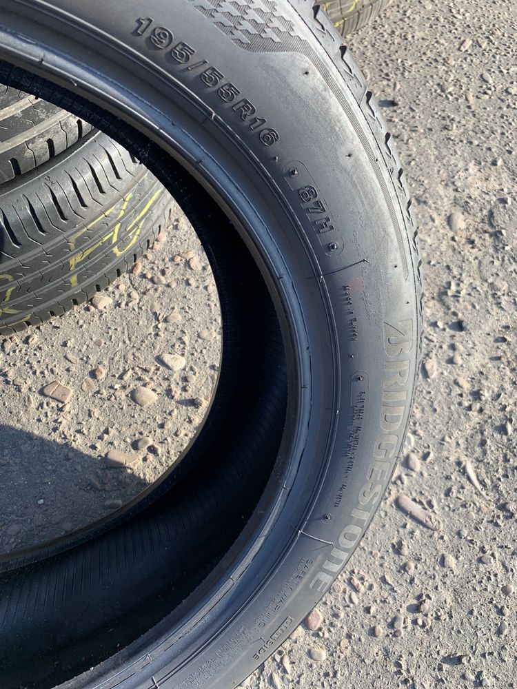 Шини 195/55 R16 Bridgestone літо 2019р,6,4мм