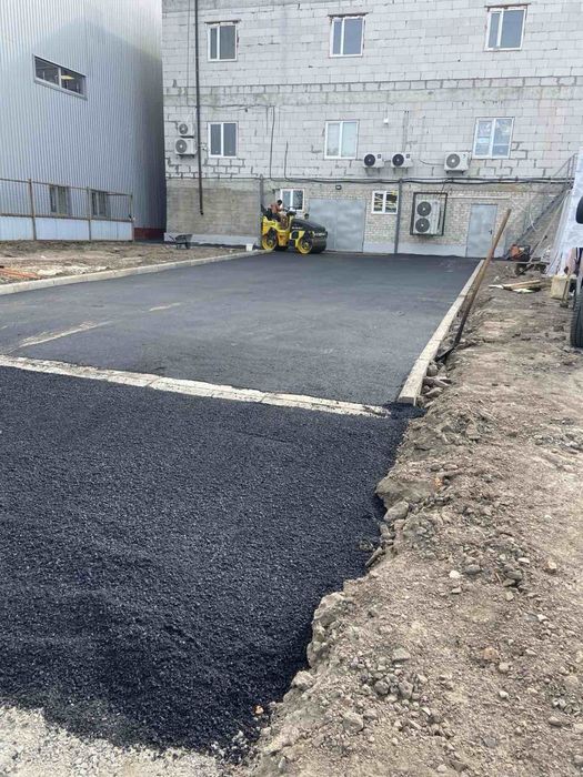 Асфальтування, асфальтирование, дорожні роботи