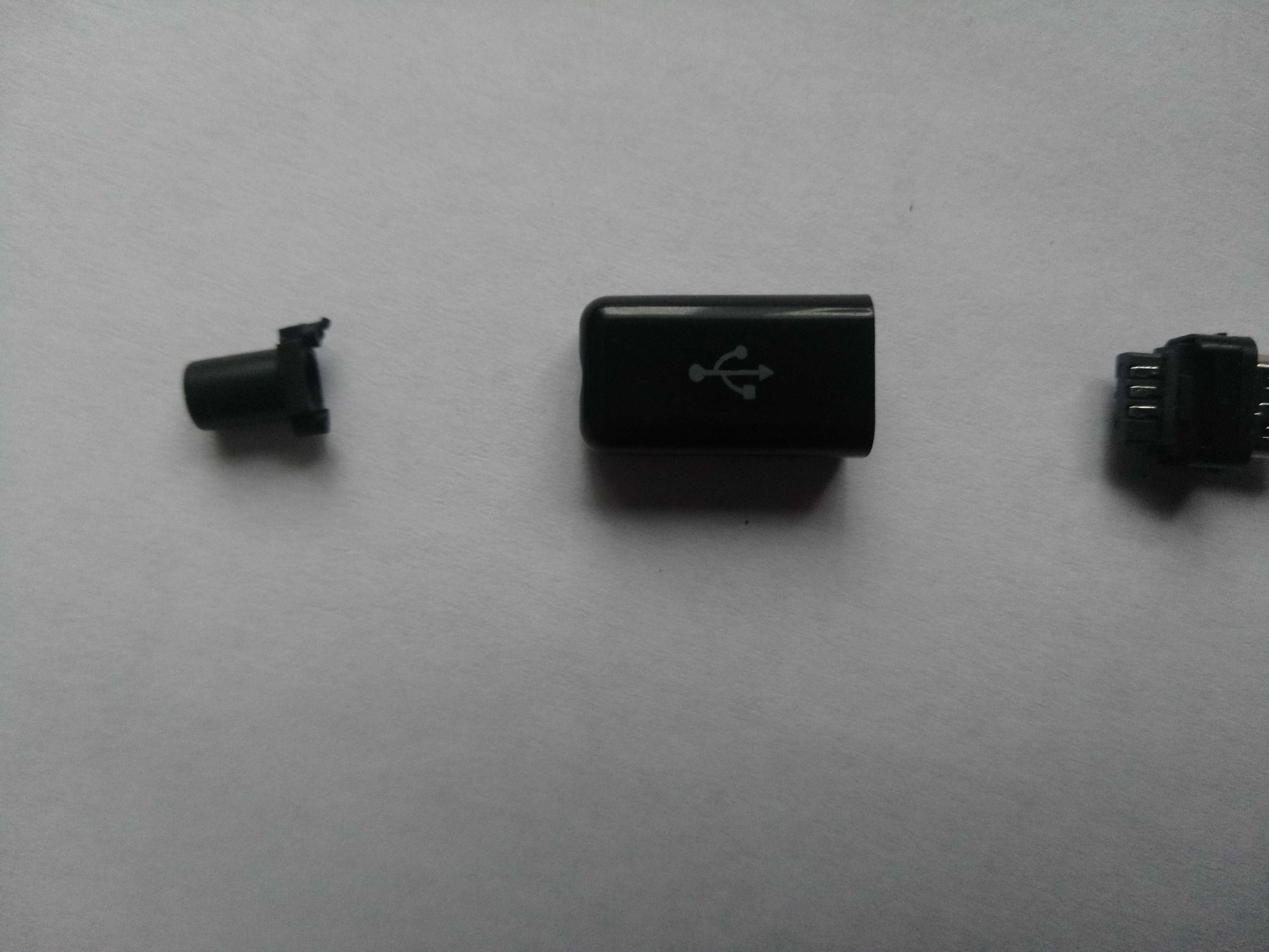 Micro USB штекера розбірні  для OTG шнура та зарядного