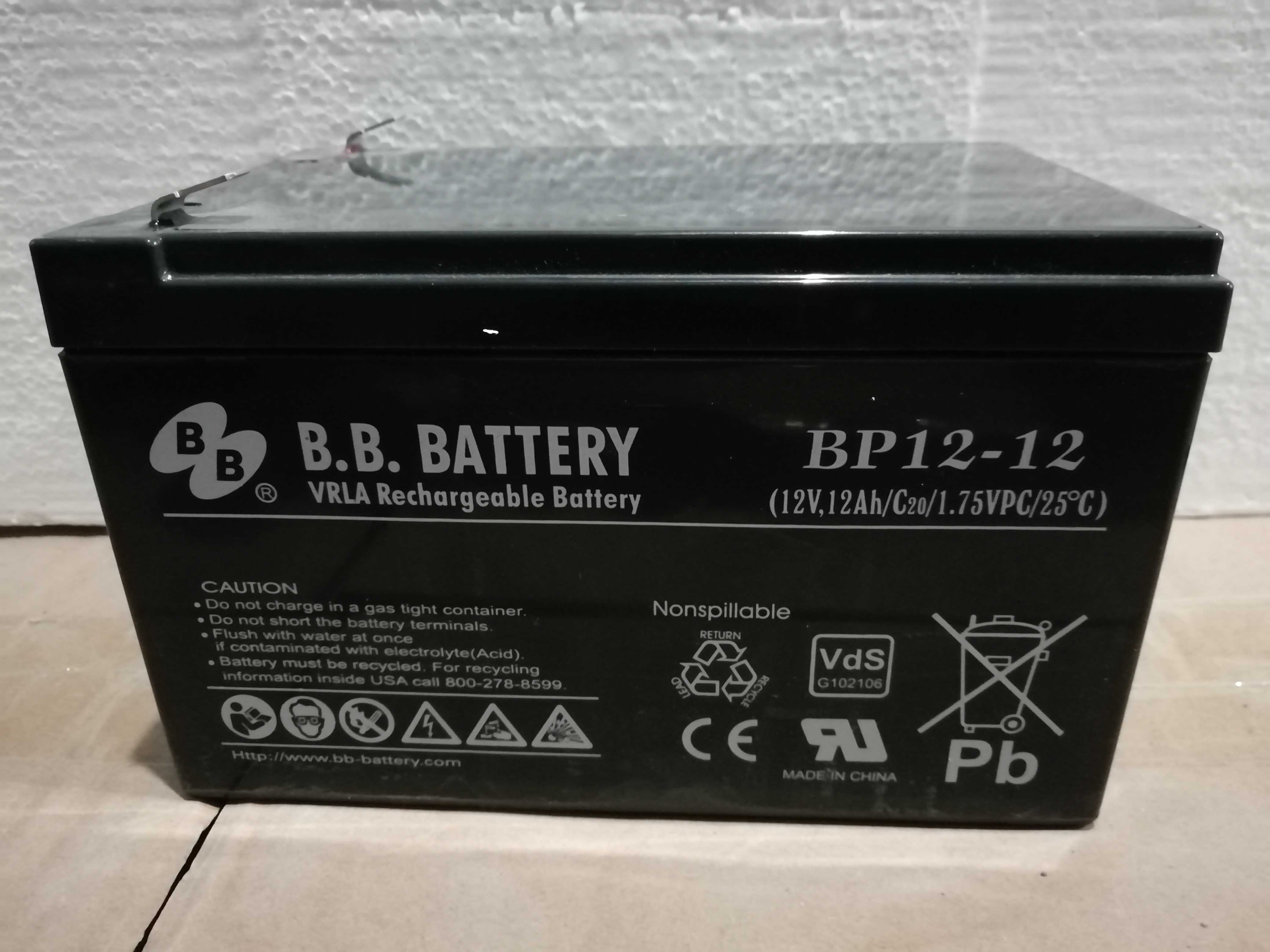 Акумулятор BB Battery для ББЖ преміум АРС, Eaton, MGE 7-7,2-9-12-17Аг