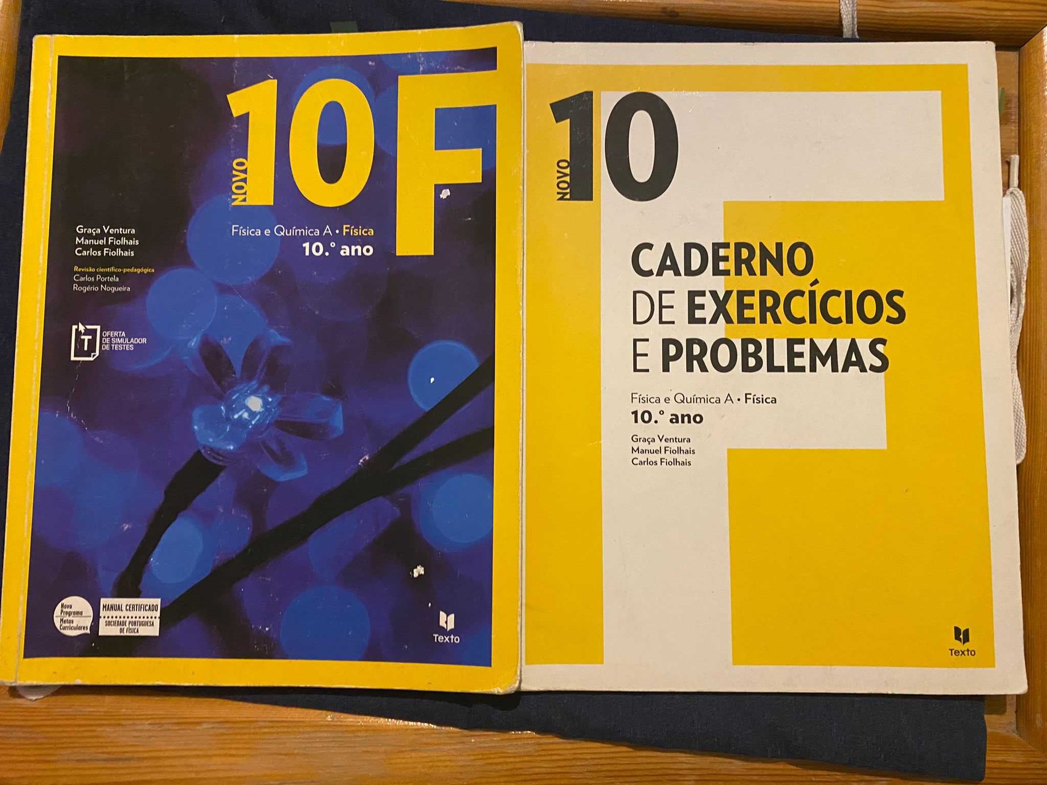 Novo 10 F | Manual e Caderno de Exercícios Física 10º Ano