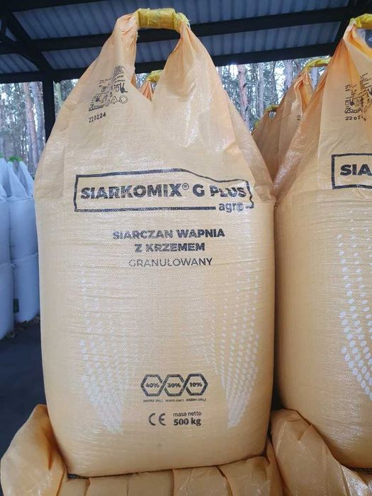 Siarkomix LIEDMANN siarczan wapnia z krzemem granulowany nawozy