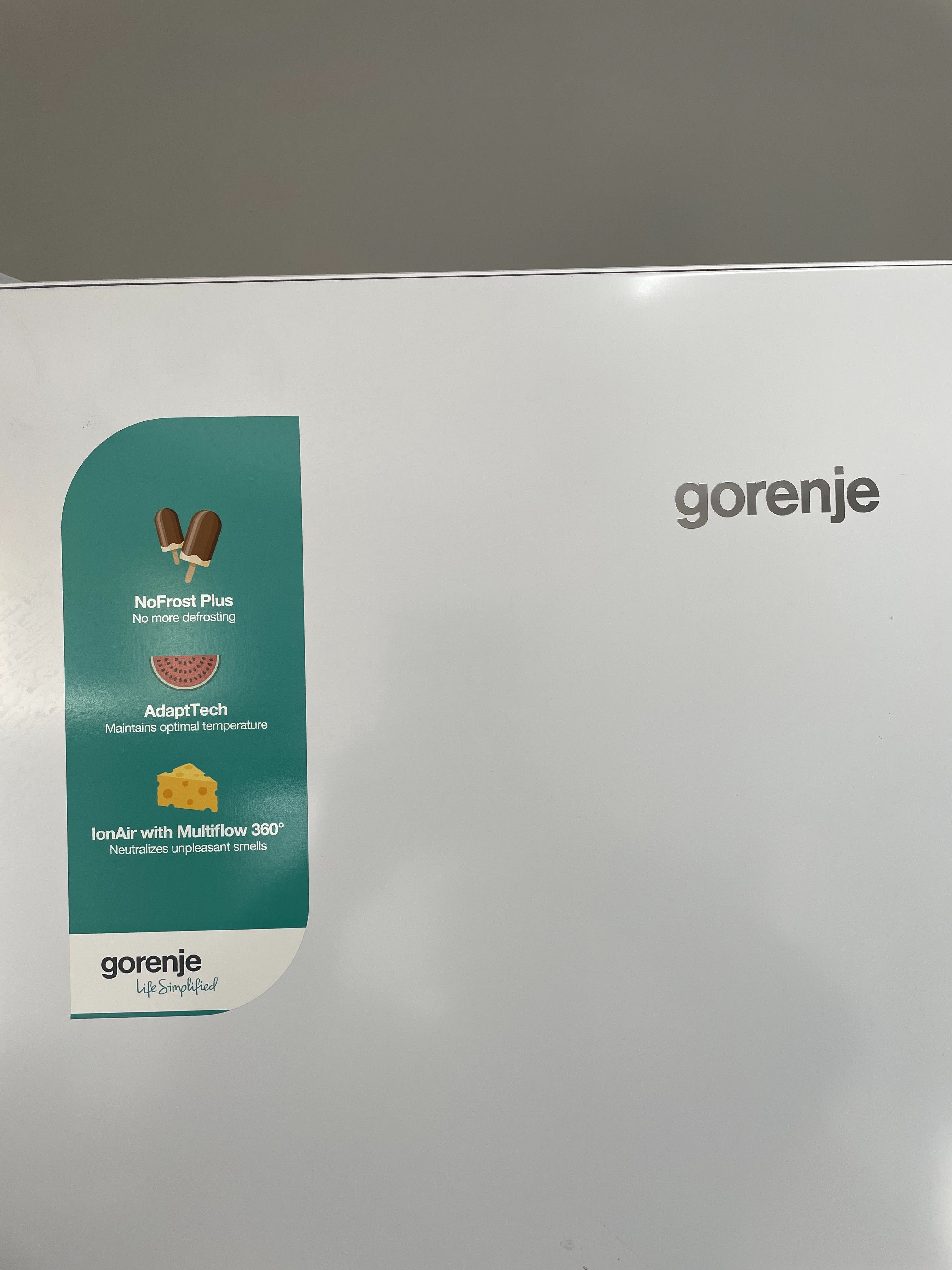 Lodówka Gorenje NRK6202EW4 200cm Powystawowa GW