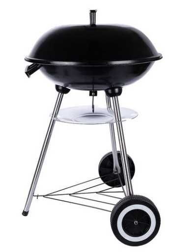 Grill bbq prosty w obsłudze, łatwy w przenoszeniu, idealny na lato