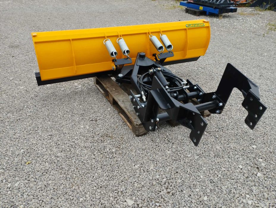 Śnieżny Pług Spych do Ciągnika z Amortyzacją Mocna Konstrukcja