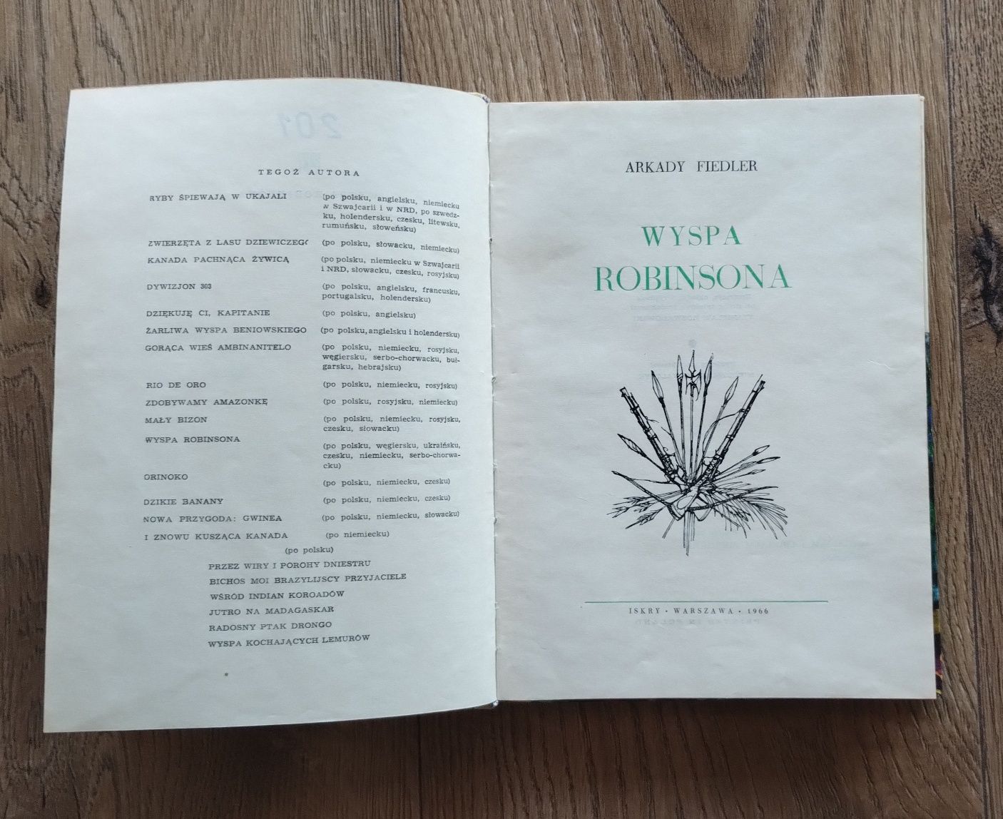 Arkady Fiedler - Wyspa Robinsona (1966)