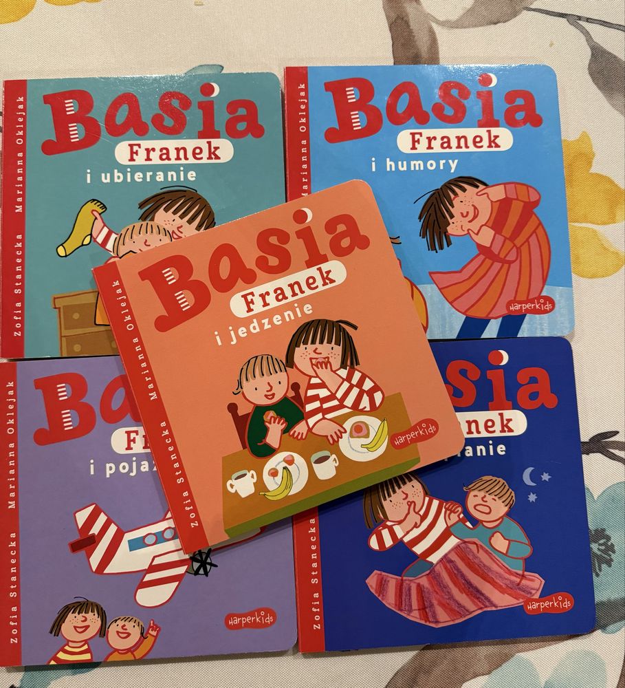 Ksiażki Basia i Franek