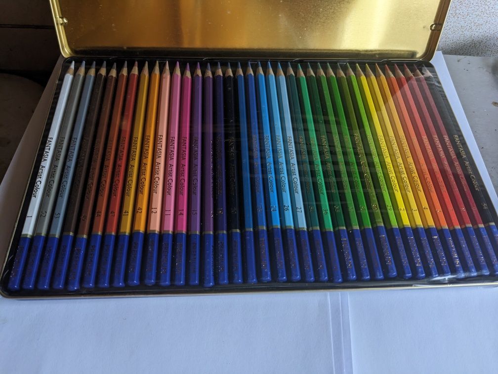 Premium artist colour pencils 36 шт Fantasia Индонезия