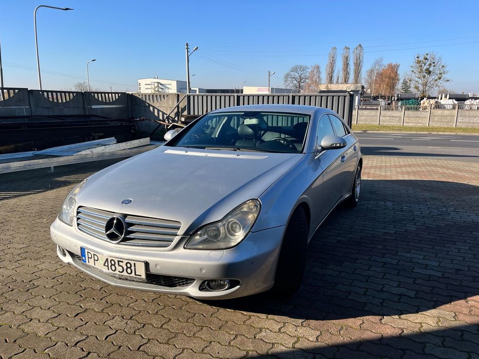 Mercedes-Benz CLS STAN BARDZO DOBRY, uszkodzony silnik , jeżdżący