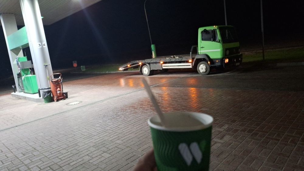 Евакуатор мерседес 814 екоповер