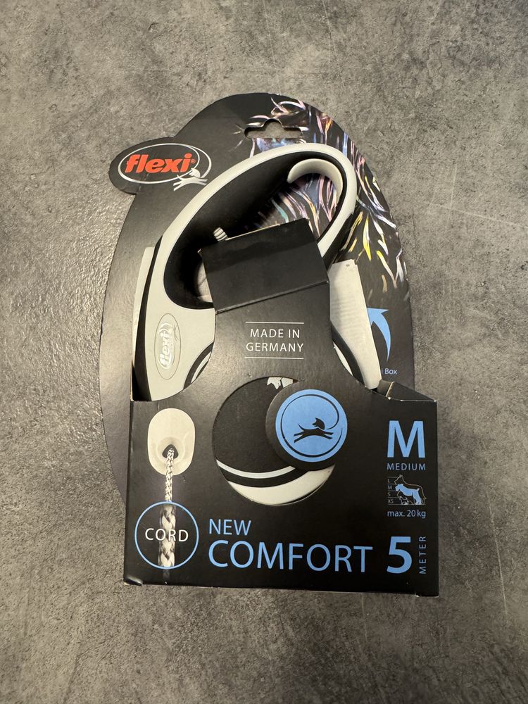 Automatyczna smycz FLEXI Comfort  Cord M 5 metrów