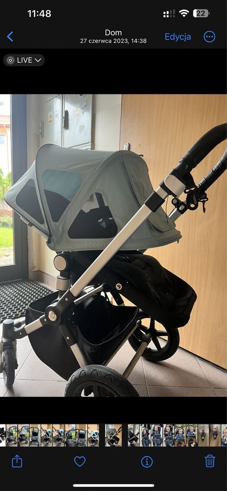 Wózek bugaboo cameleon 3 gondola+spacerówka
