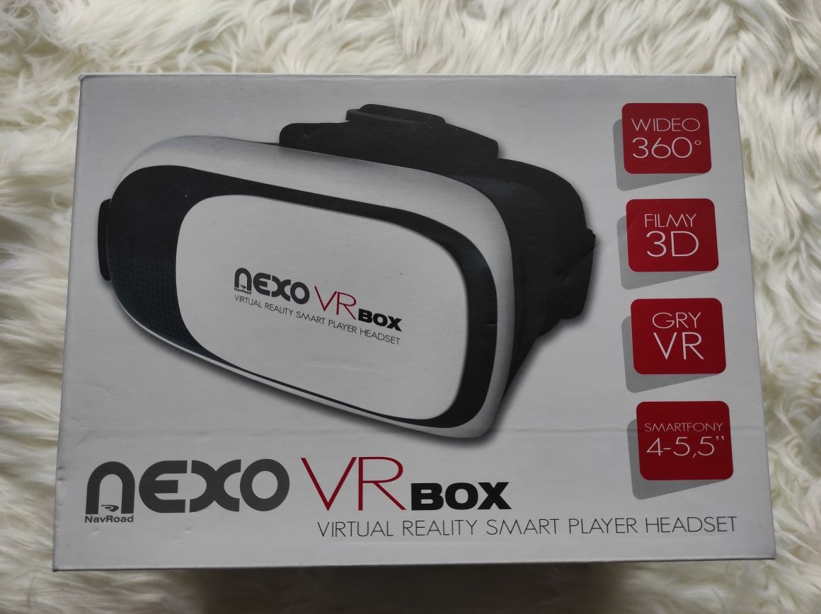 NEXO VR BOX okulary Wirtualna Rzeczywistość Nowe
