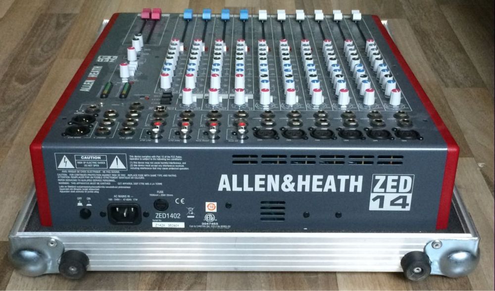 Mixer ALLEN & HEATH ZED 14 + Case na miarę