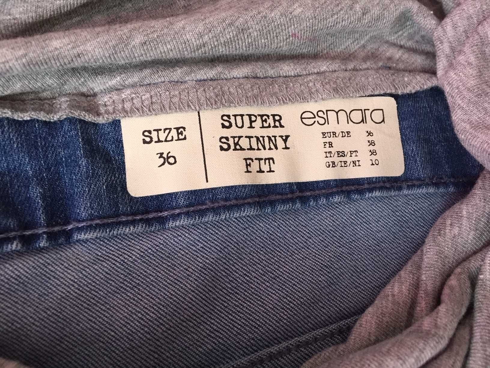 Spodnie jeansy ciążowe Esmara 36 S