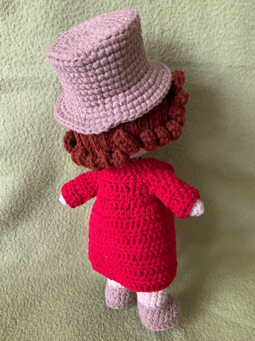 Willy Wonka, maskotka hand made na szydełku, piękna :)