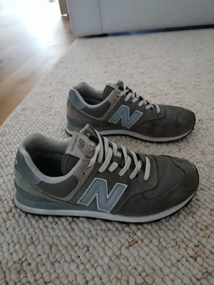 Sapatilhas tenis New Balance N574 cinzentas