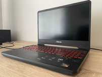 Laptop ASUS TUF FX505DY • Ryzen 5 • RX 560X • 16GB RAM • 2xSSD 256GB