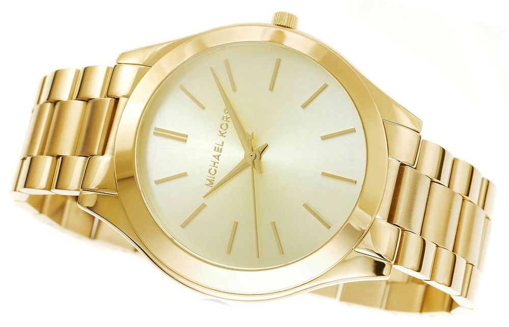 zegarek damski michael kors slim runway mk3179 + box