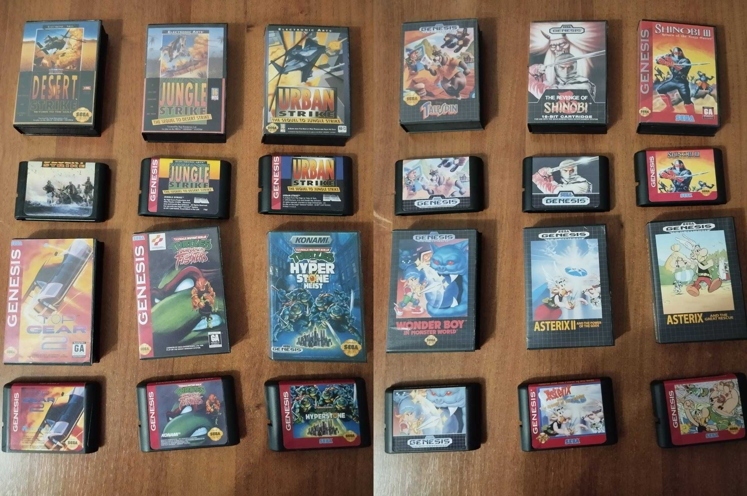 Картриджі для sega mega drive