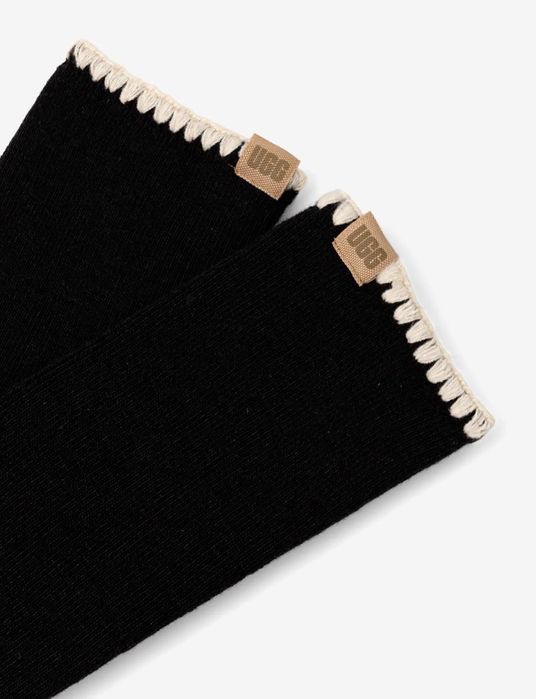 Чорні довгі жіночі шкарпетки Ugg