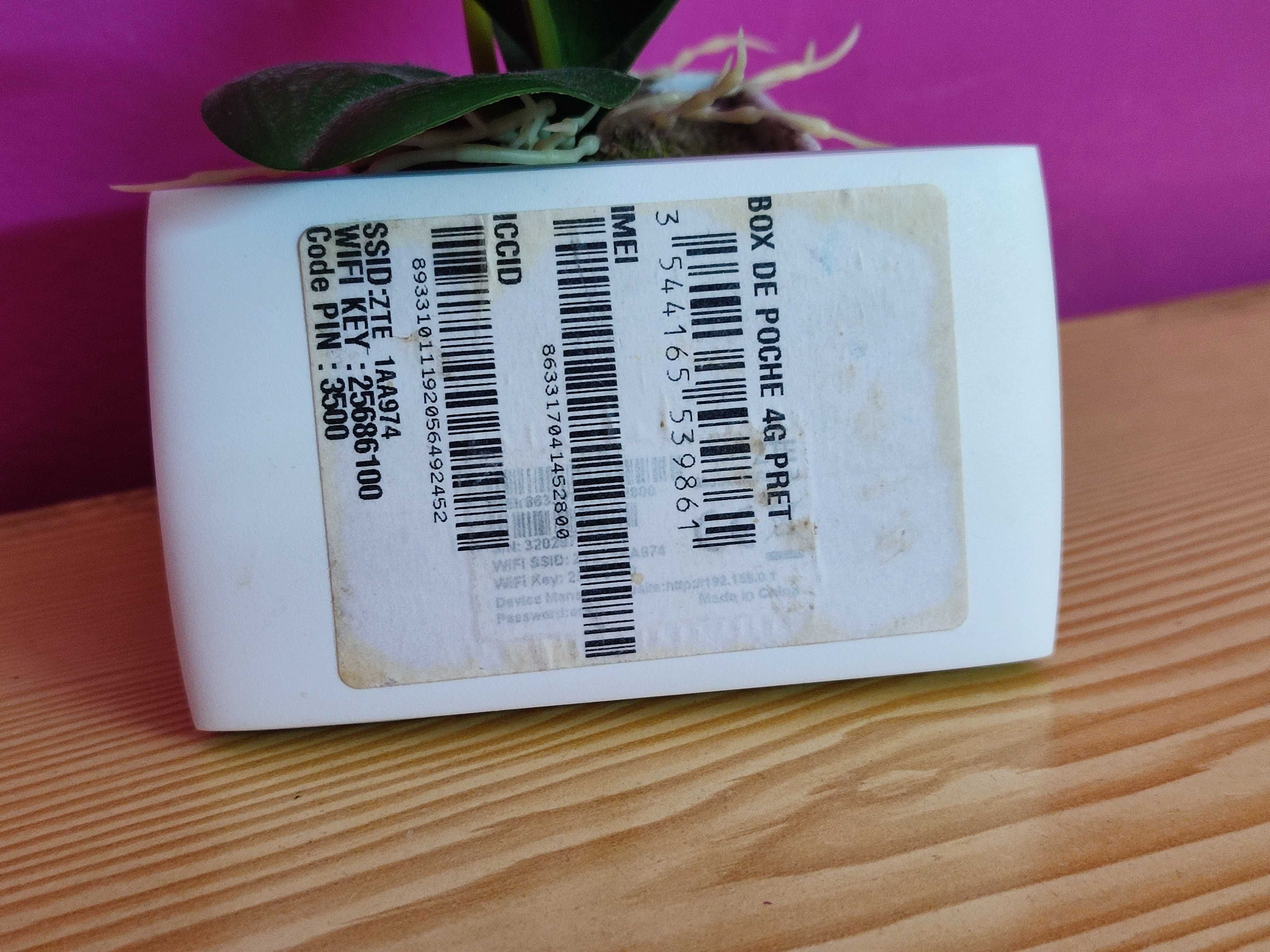 ZTE MF920U 4G Router Hotspot 
Bateria 2000mah