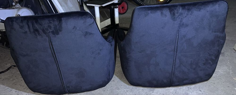 fotele welurowe 2szt super stanjak nowe