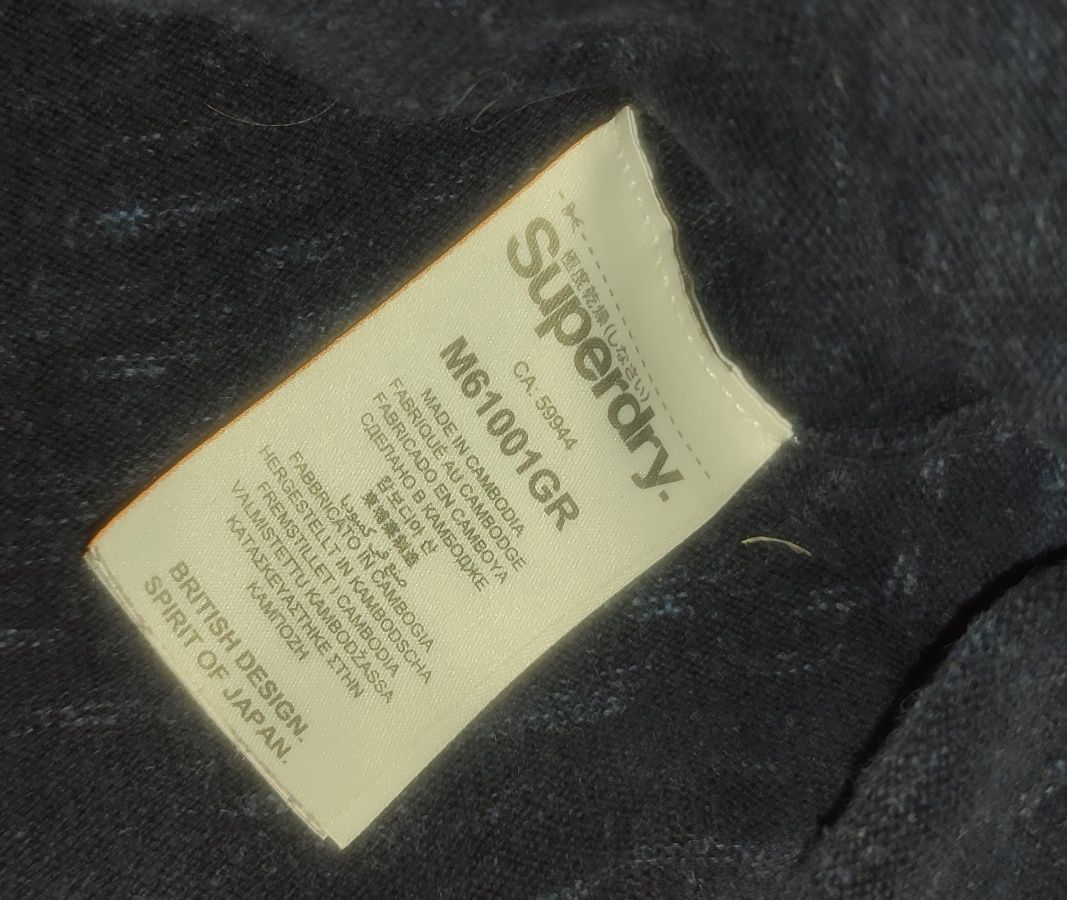 Sweter Superdry r. M granatowy