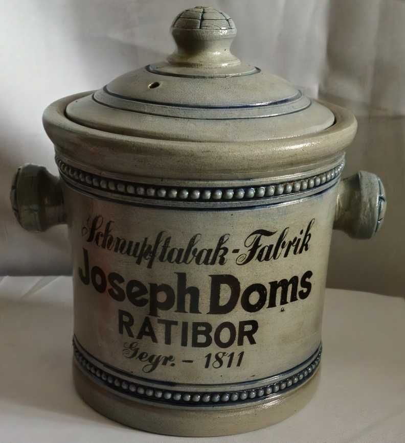 Pojemnik na tabakę Joseph Doms Ratibor/Racibórz