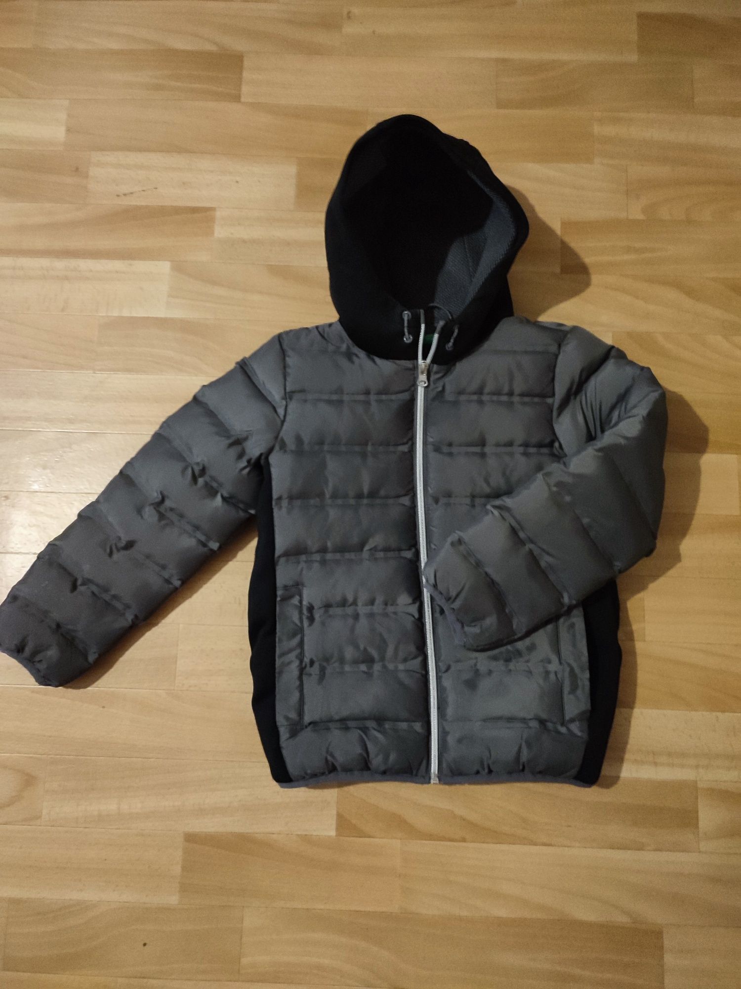 Куртка курточка пуховик зимний для мальчика р 122-128