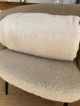 Zara Home 220/250 duży polarowy koc narzuta