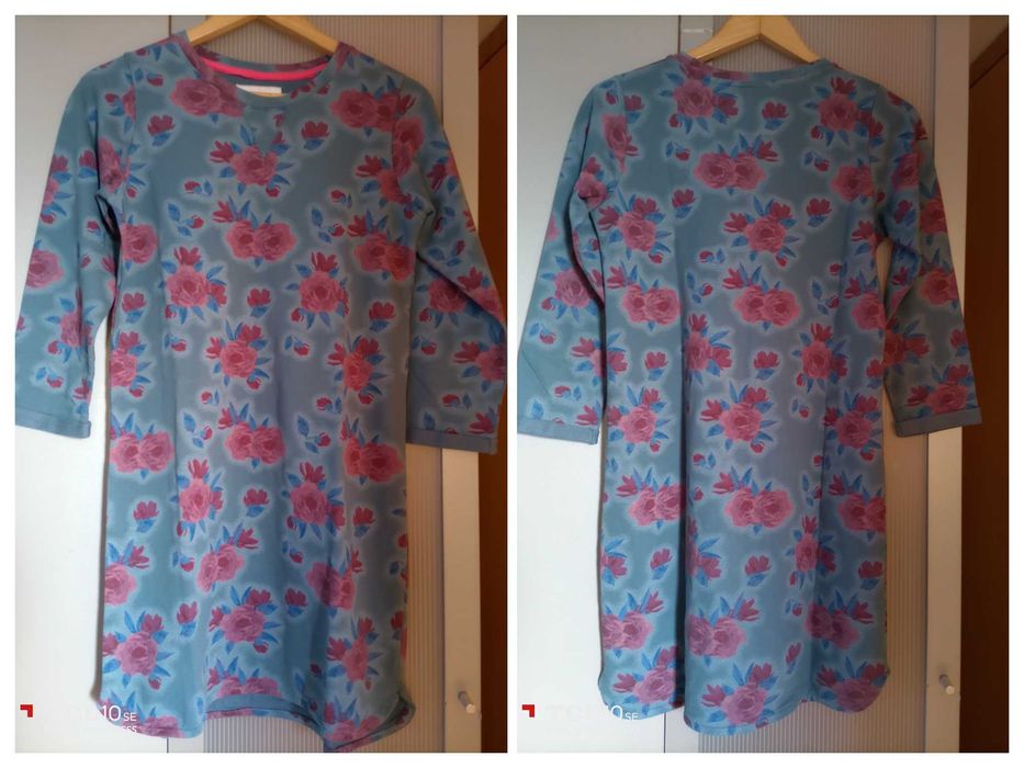 Vários vestidos de diferentes tamanhos