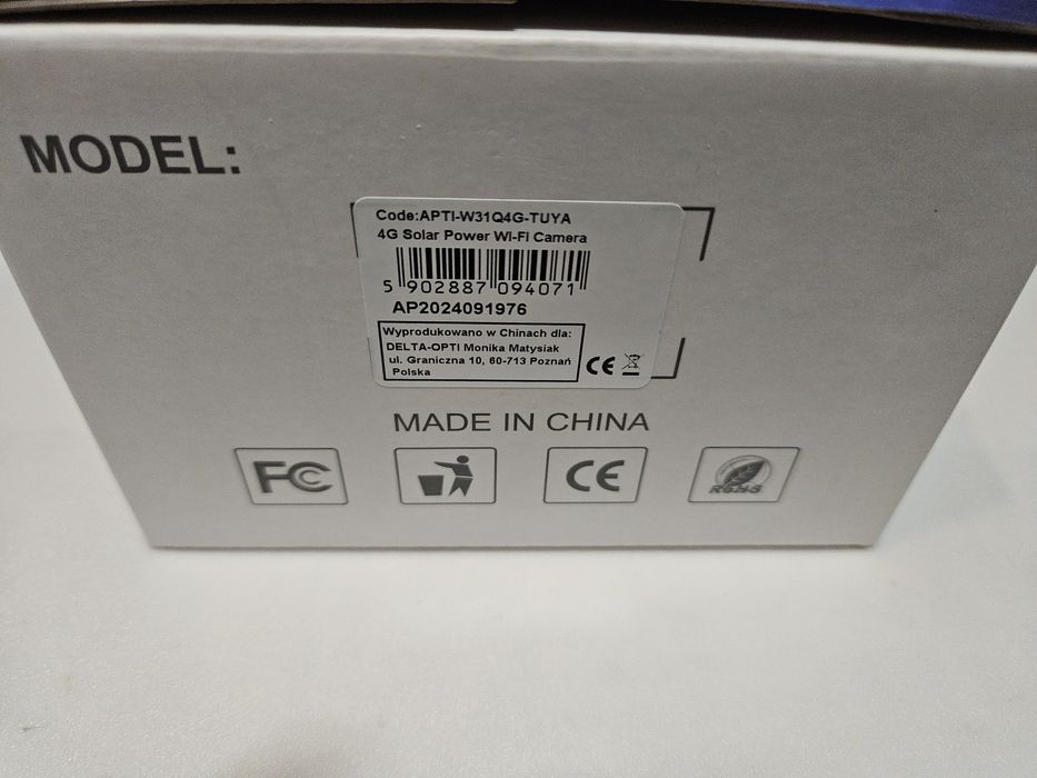 Kamera solarna lte