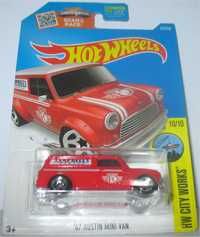 Hot Wheels - 67 Austin Mini Van (cartão longo - 2016)