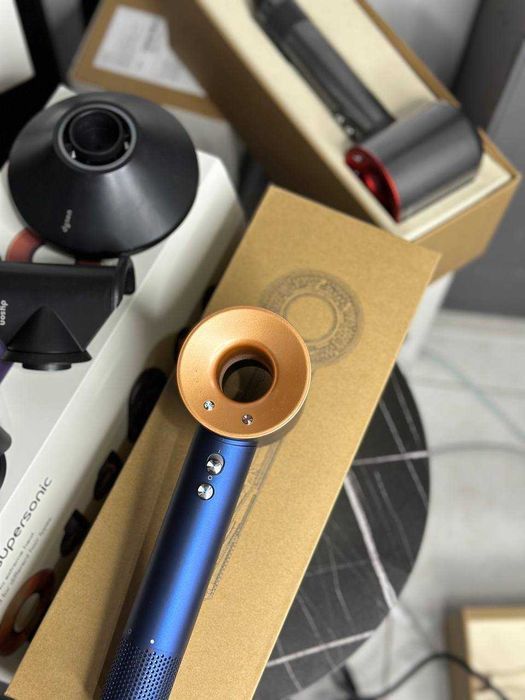 Фен Dyson HD07 Prussian Blue/Rich Copper — професійна якість вдома