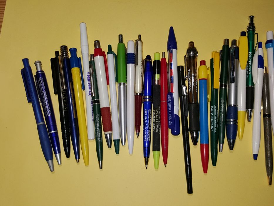 Canetas Cautelas lotaria antigas 1974