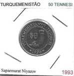 Turquemenistão - - - - - Moedas