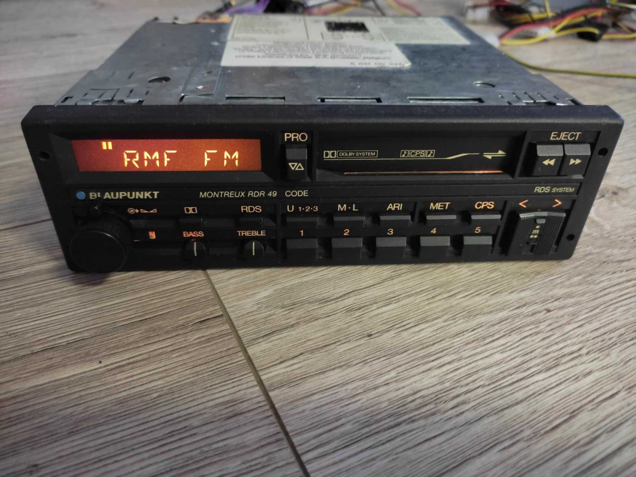 Radio samochodowe Blaupunkt Montreux RDR 49 Mercedes BMW